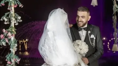 بكلمات رومانسية.. أحمد حسن راؤول يغازل زوجتة بعد عقد قرانهما