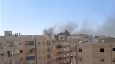 تفحم سيارة ملاكي بحدائق الأهرام.. والدفاع المدني ينتقل للموقع