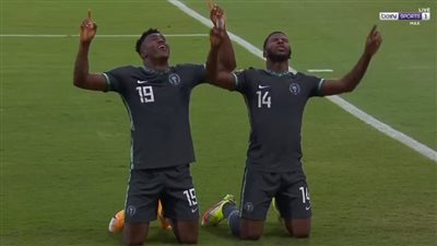 نيجيريا تضرب مصر بالهدف الأول 