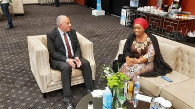 عبد العاطي ونائبة رئيس الوزراء الكونغولية يبحثان سبل تعزيز العلاقات بين البلدين 