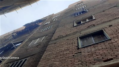 بالصور.. مسرح مصرع 4 أطفال في حريق شقة فيصل