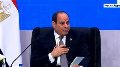 الرئيس السيسي: إفريقيا تستحق المساعدة من كل دول العالم
