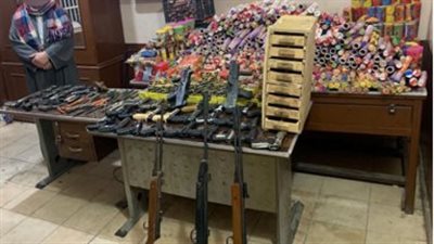 التحقيق مع تاجر الأسلحة النارية في عين شمس