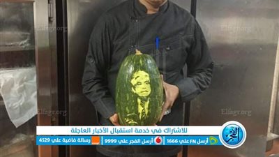 من السعودية.. رسام المشاهير المصري يودع وائل الإبراشي بطريقته الخاصة (صور)