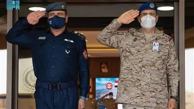 قائد القوات الجوية يستقبل نظيره العراقي