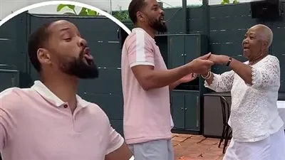 ويل سميث يحتفل بعيد ميلاد والدته الـ 85