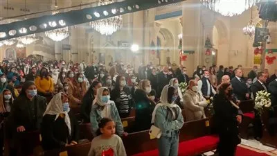 البابا تواضروس يترأس صلاة عيد الغطاس بمرقسية الإسكندرية