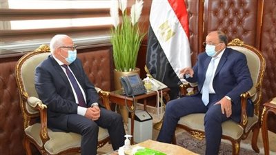 وزير التنمية المحلية يتابع مع محافظ بورسعيد المشروعات الخدمية