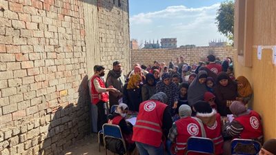 انطلاق قافلة طبية بعزبة أهالى ضحايا معدية منشأة القناطر بالمنوفية