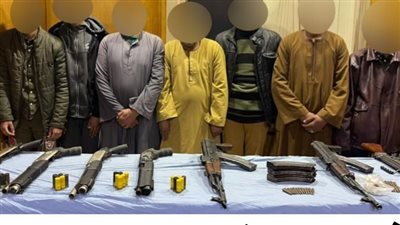 حملة أمنية بسوهاج لضبط مُتجري وحائزي الأسلحة النارية والذخائر غير المرخصة 