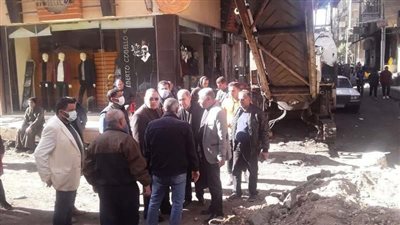 محافظ الشرقية يتفقد أعمال الرصف والتطوير الجارية بشوارع الزقازيق