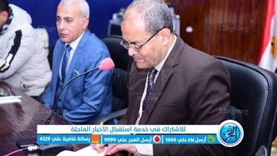 رئيس جامعة سوهاج يتابع تطبيق منظومة الكتاب الإلكتروني (صور)