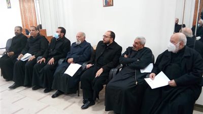 انعقاد الاجتماع الشهري لكهنة الإيبارشية البطريركية بالقاهرة والدلتا