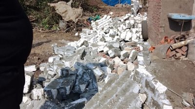 إزالة 11 حالة تعد على أملاك الدولة والأراضى الزراعية بالمنوفية 