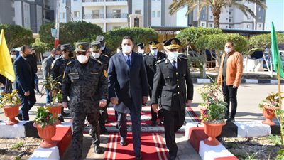 محافظ الدقهلية والقيادات الأمنية يحتفلون بعيد الشرطة الـ 70 (صور)