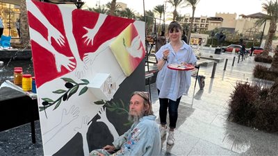 انطلاق منتدى فنون شباب العالم بالغردقة بمشاركة 50 فنانا من 15 دولة (صور)