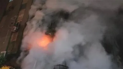 الاستماع لأقوال شهود العيان حول اندلاع حريق هائل بعقار في مدينة نصر