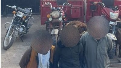  ضبط تشكيل عصابي تخصص في ارتكاب وقائع السرقة بالمنوفية 