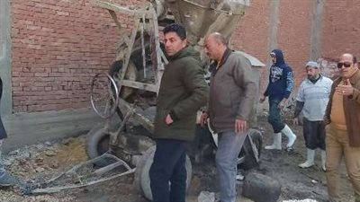 حملات مكثفة لإزالة البناء المخالف على الأراضي الزراعية بالشرقية