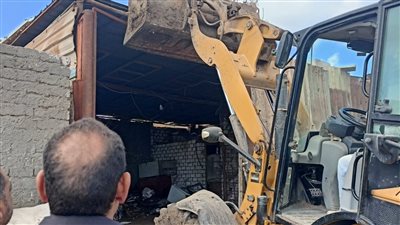 إزالة 134 حالة تعد على أملاك الدولة والأراضى الزراعية في المنوفية