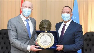 محافظ الإسكندرية يودع قنصل عام لبنان.. ويشيد بدوره في توطيد العلاقات