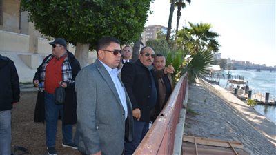 بدء معاينة مشروع امتداد المشاية السفلية في المنصورة (صور)