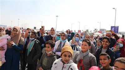 70 ألف زائر لمعرض القاهرة الدولي للكتاب فى ثالث أيامه و٧٥٪؜ نسبة حضور الأطفال والشباب