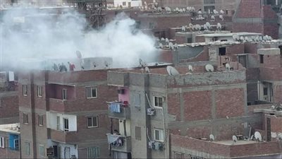 السيطرة على حريق اندلع داخل شقة سكنية بالعمرانية