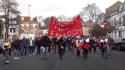 معارضو قيود كورونا يطالبون باستقالة الحكومة البلجيكية 