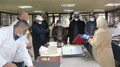 دار الوثائق تستقبل وفدًا من دارة الملك عبد العزيز 