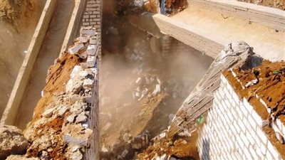 إزالة 18 كوبري مخالف على ترعة قاو بطهطا 