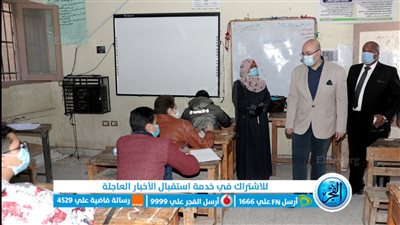 يؤديها 66 ألف طالب.. محافظ بني سويف يتابع سير امتحانات الإعدادية