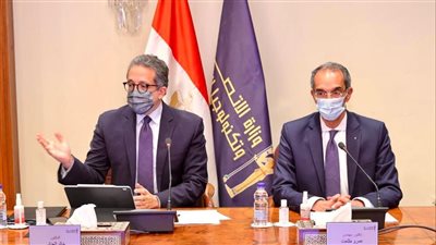 وزيرا السياحة والآثار والاتصالات يتابعان رفع كفاءة خدمة الإنترنت بالفنادق