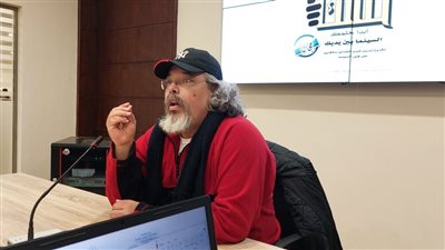 المونتاج السينمائي محاضرة للسينما بين يديك بمعرض الكتاب