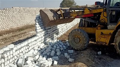 إزالة منشآت مخالفة بأوسيم وأبو النمرس والصف والبدرشين