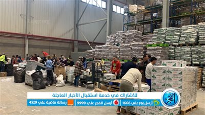 استعدادات لتوزيع 3 آلاف كرتونة مواد غذائية على فقراء كفر الشيخ