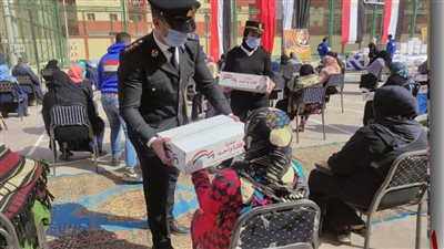 الداخلية توجه قافلة لتوزيع المساعدات العينية على المواطنين بالقاهرة