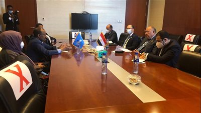 وزير الخارجية يلتقي نظيره الصومالي في أديس أبابا