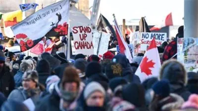 إعلان حالة الطوارئ في العاصمة الكندية بسبب تظاهرات ضد القيود الصحية