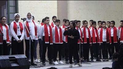 كورال أطفال المنيا يتألق في إحتفالية بنادي الشرطة