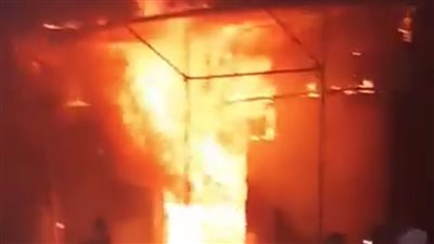 إخماد حريق في فرن بالعياط قبل امتداده لفرع البنك الأهلي