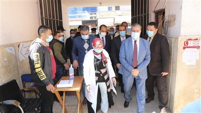 تدشين أول حملة مكبرة للتطعيم ضد كورونا بالمنوفية