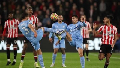 موعد مباراة مانشستر سيتي ضد برينتفورد اليوم الأربعاء في الدوري الإنجليزي