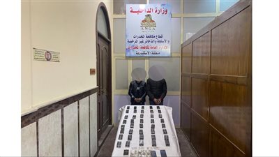 بمليون جنيه.. ضبط 40 طربة حشيش بالإسكندرية