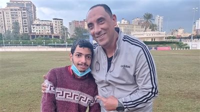 أيمن المزين يعلن تشكيل أبو قير لمواجهة المصري بالسلوم