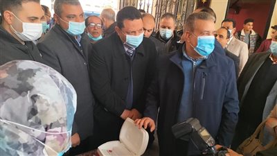 محافظ المنوفية ووكيل 