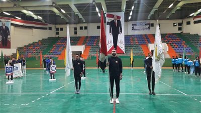 انطلاق مهرجان ألعاب جامعات الجنوب بجامعة الوادى الجديد (صور)