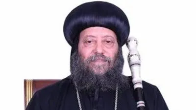 البابا تواضروس يترأس صلاة تجنيز أسقف أبنوب والفتح بالعباسية 