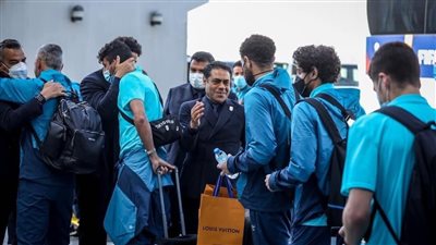 بعثة الأهلي تغادر مطار أبو ظبي 