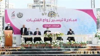 بمناسبة عيد الحب.. صندوق تحيا مصر يقوم بتجهيز 100عروسة بالدقهلية (فيديو)